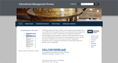 Desktop Screenshot of imrjournal.org